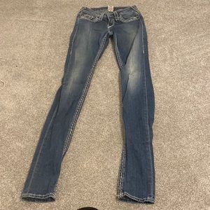 True Religion light wash jeans size 26